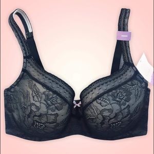 NWT Cacique Lightly Lined Balconette Bra, 34DDD